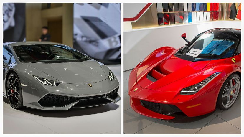 Q32-2015 Lamborghini Huracan _ 2015 Ferrari LaFerrari