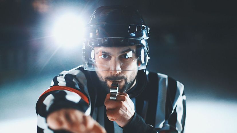 Hockey referee