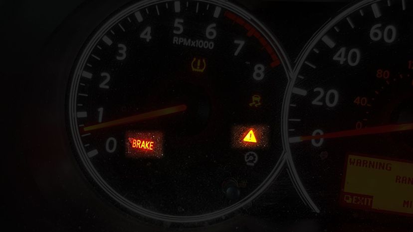 Low Brake Fluid Indicator Symbol  