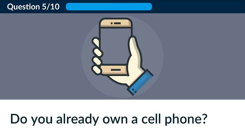 Do you already own a cell phone?