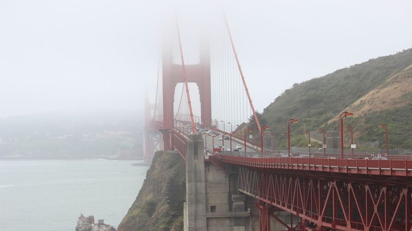 Q 25 Golden gate bridge