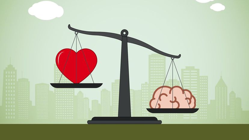 Q 14 Heart versus the head