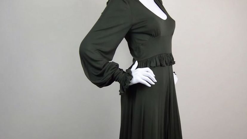 bias-cut gowns