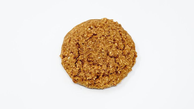 Protein Snacks - Erin Bakers Breakfast Cookie Caramel Apple unwrapped