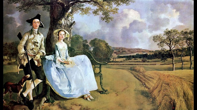 &quot;Mr. And Mrs. Robert Andrews&quot; by Thomas Gainsborough
