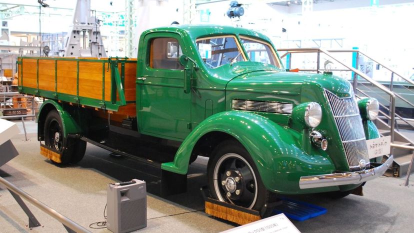 The Toyota G1 model truck was manufactured in 1935.