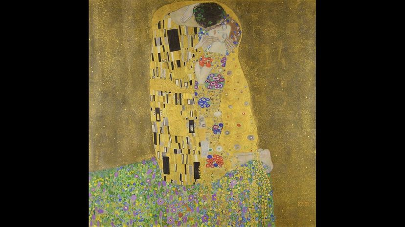6 Gustav Klimt the kiss