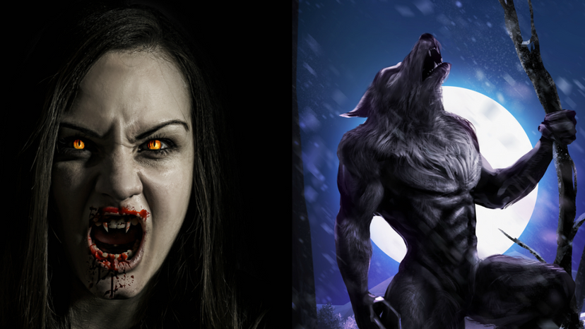 Are You A Vampire Or A Werewolf?