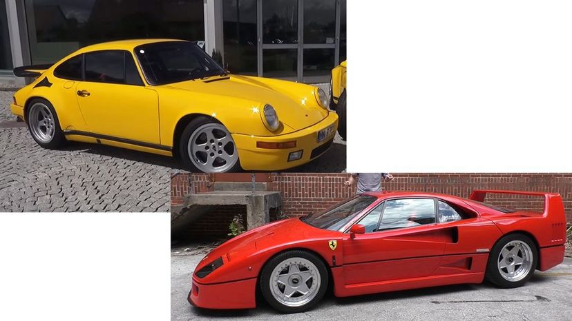 RUF CTR or Ferrari F40