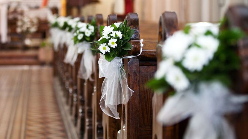 Church bouquets