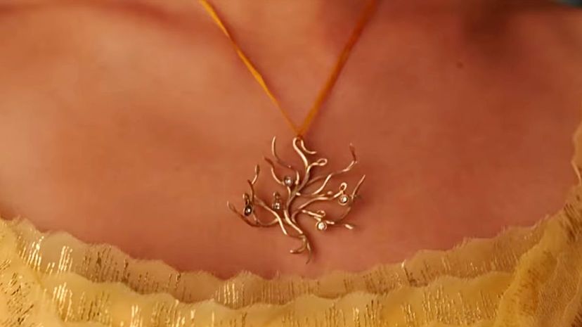Beauty and the Beast - necklace