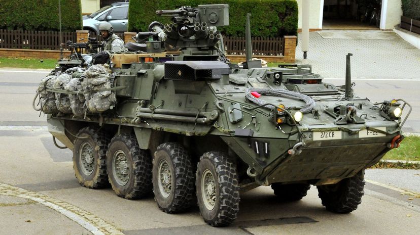 Question 8 - Stryker armored vehicle