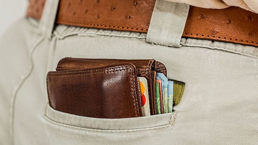 Wallet in pocket