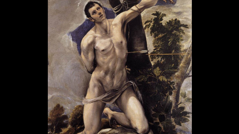 San Sebastian by El Greco