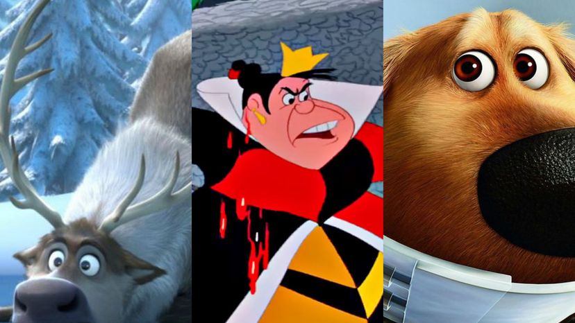 Pouvez-vous associer ces personnages Disney à leur film?