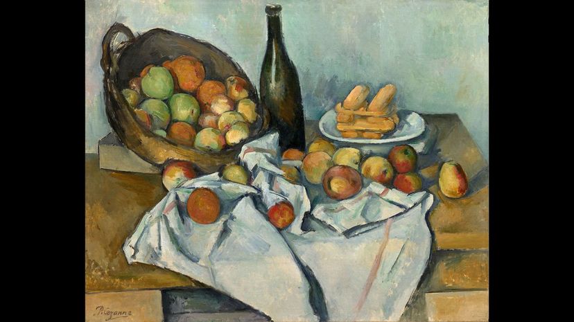 The Basket of Apples Cezanne