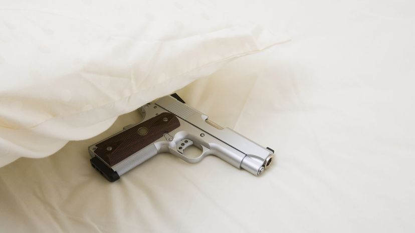 3 Gun Under Pillow