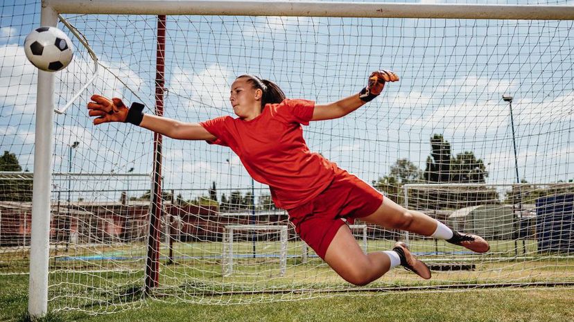 Female Soccer Goalie