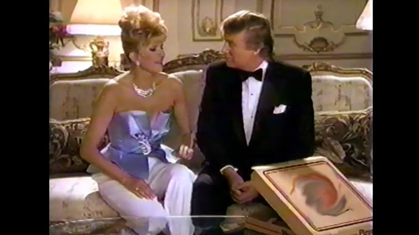 Pizza Hut- Donald and Ivana Trump