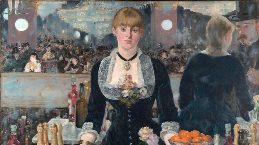 Manet, A Bar at the Folies-BergÃ¨re