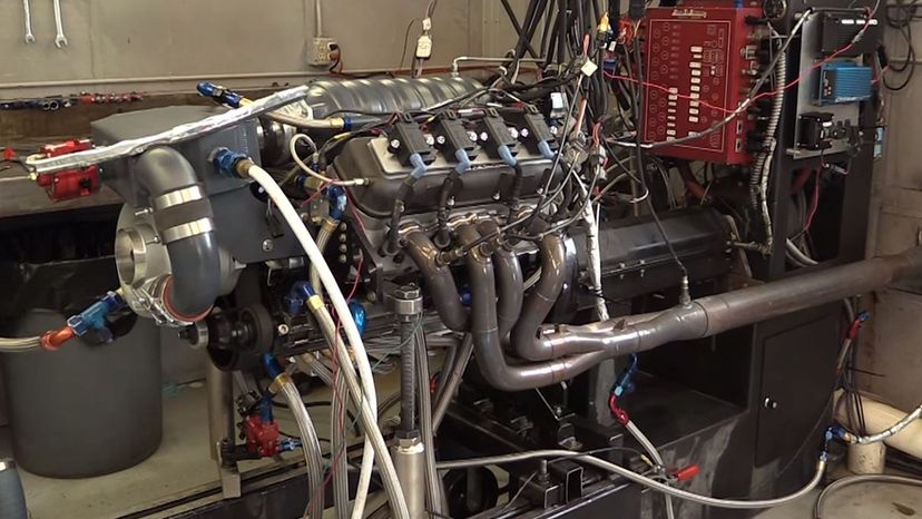 Chevy SB2 NASCAR Engine