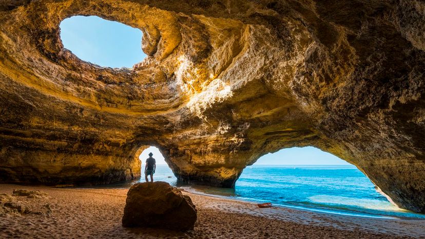 Benagil caves, Portugal