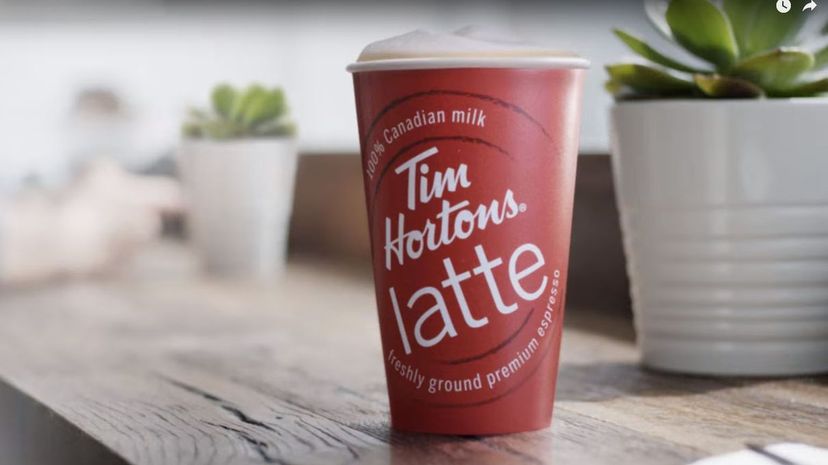 Tim Hortons lattes