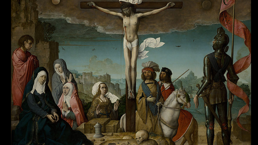 Crucifixion by Juan de Flandes