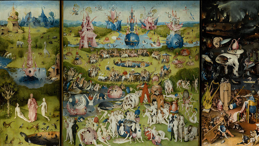 The Garden of Earthly Delights by Hieronymus Bosch