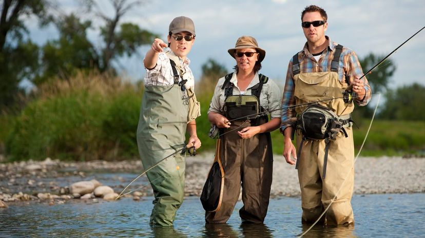 Hip waders