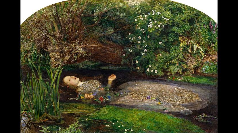 39 John Everett Millais Ophelia