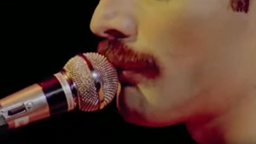 Freddie Mercury Close Up