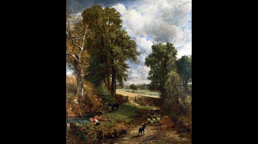 &quot;The Cornfield&quot; by John Constable