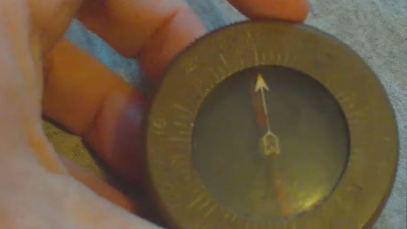 Liquid-Filled Wrist Compass