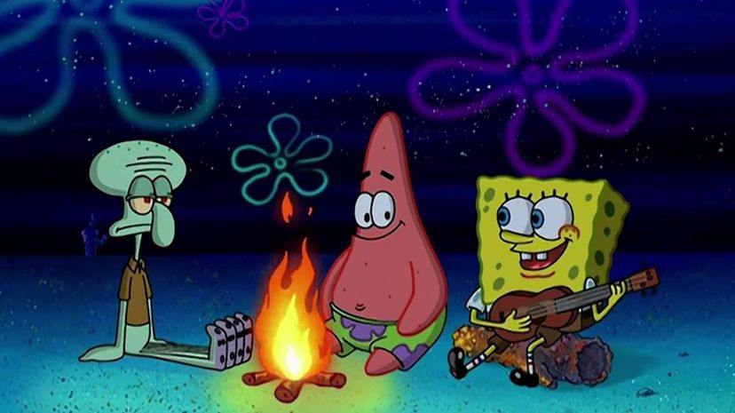 11 - SpongeBob SquarePants campfire
