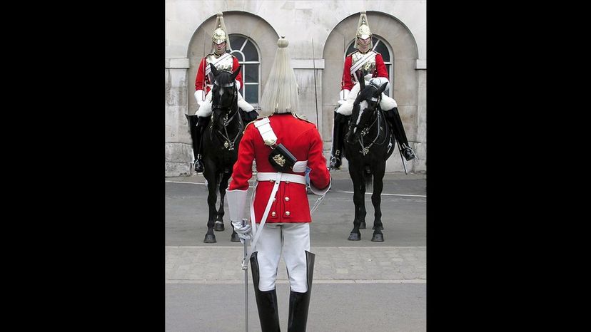 British Army (Household Cavalry, Life Guards full dismounted dress)