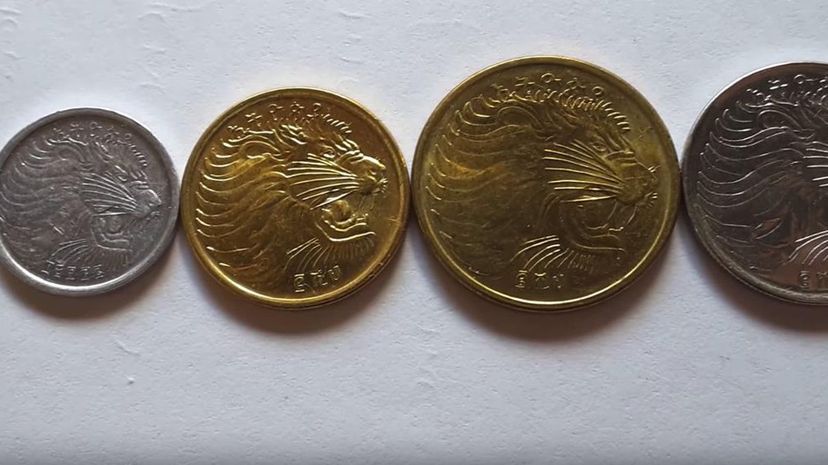 21. Ethiopian Coins