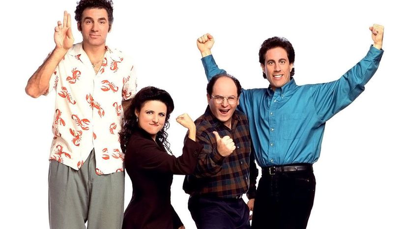 91% der Leute können nicht diese Seinfeld-Charaktere anhand eines Fotos benennen! Kannst du es?