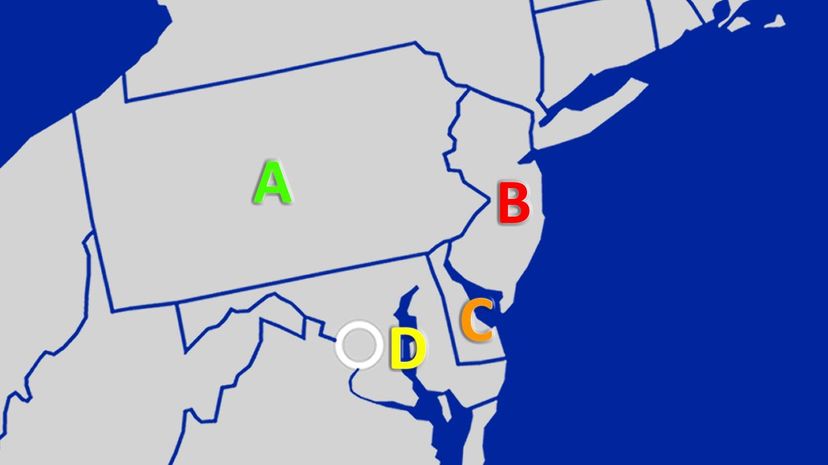 Which state is Maryland?
