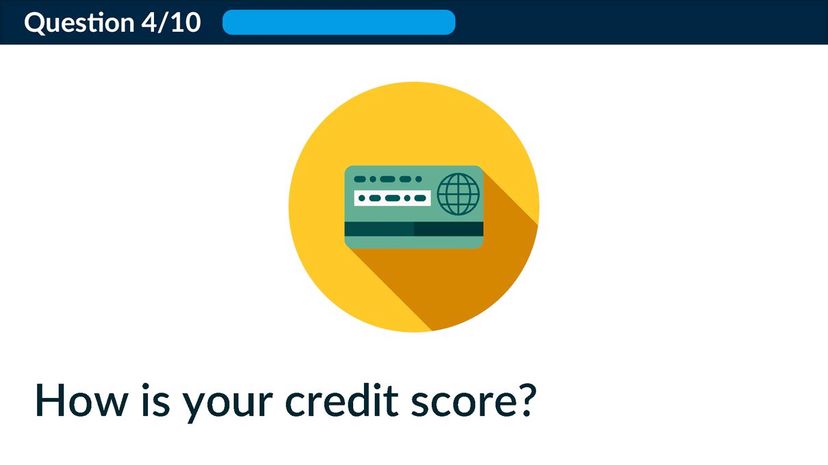 How is your credit score?