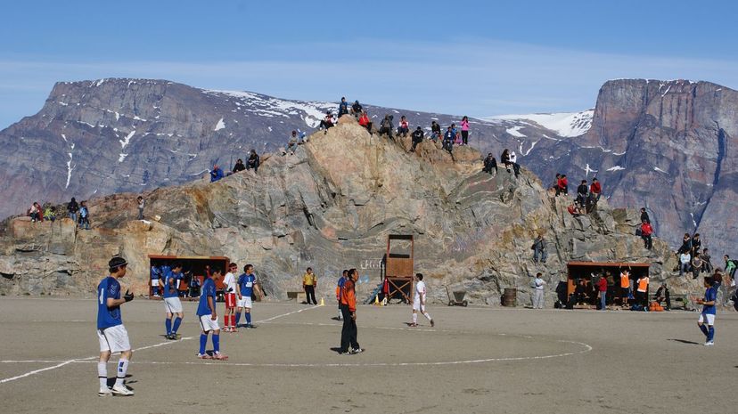Soccer in Greenland
