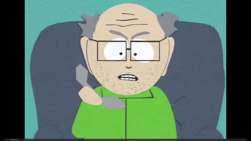 Mr Garrison from South Park