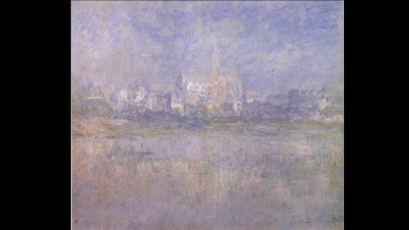 Vetheuil in the Fog- Claude Monet