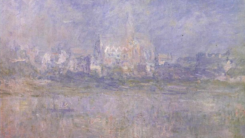 Monet, Vetheuil in the Fog