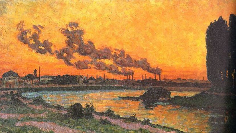 Guillaumin, Sunset at Ivry