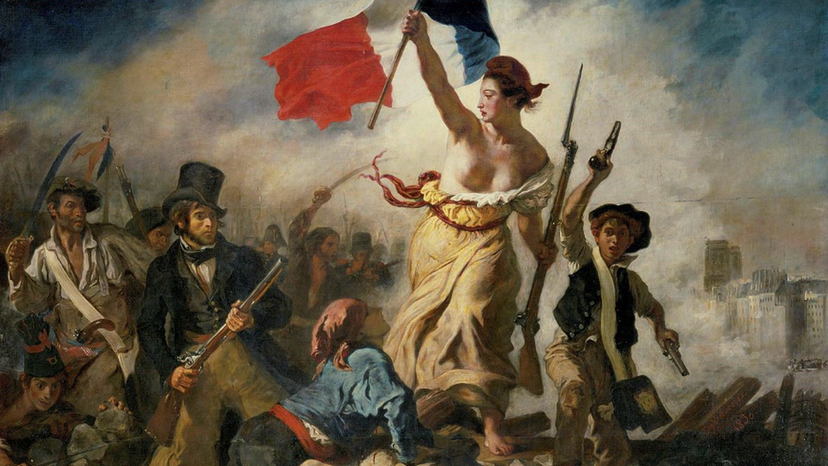 Delacroix, Liberty leading the people