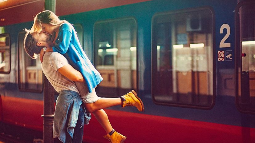 #29 Kissing on Train