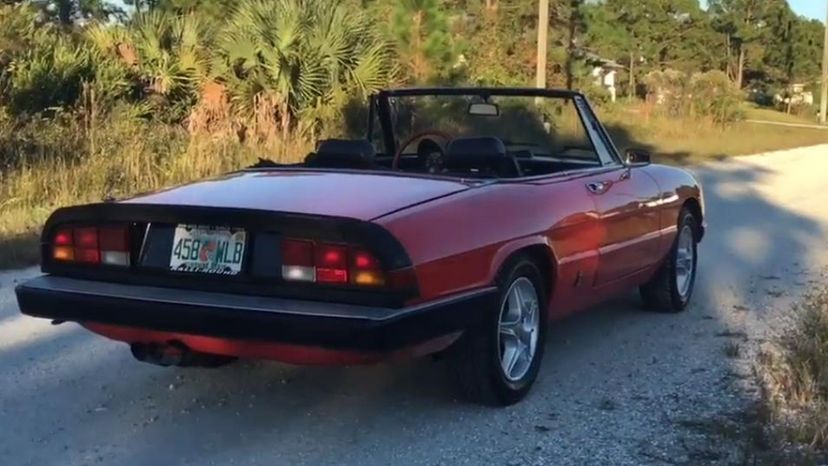 Alfa Romeo Spider - The Graduate