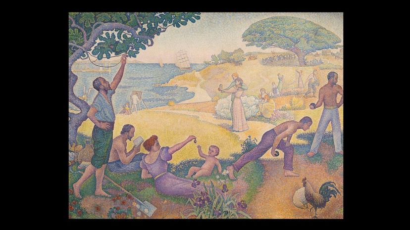In the Time of Harmony- the Golden Age is Not in the Past, It is in the Future by Paul Signac