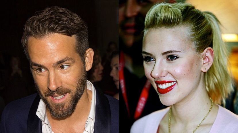 Ryan Reynolds and Scarlett Johansson